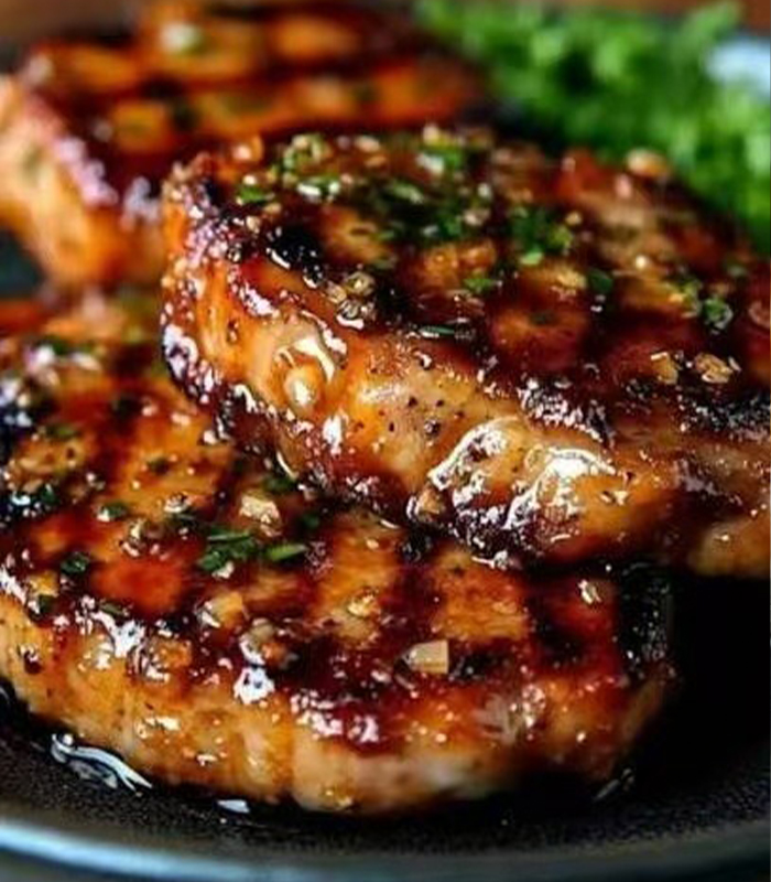 Glazed Pork Chops at 101 EATERY, Japanese Restaurant in South San Francisco