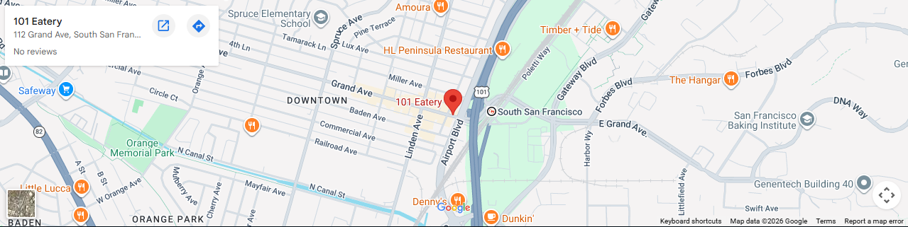 Location 112 Grand Ave, South San Francisco, CA 94080