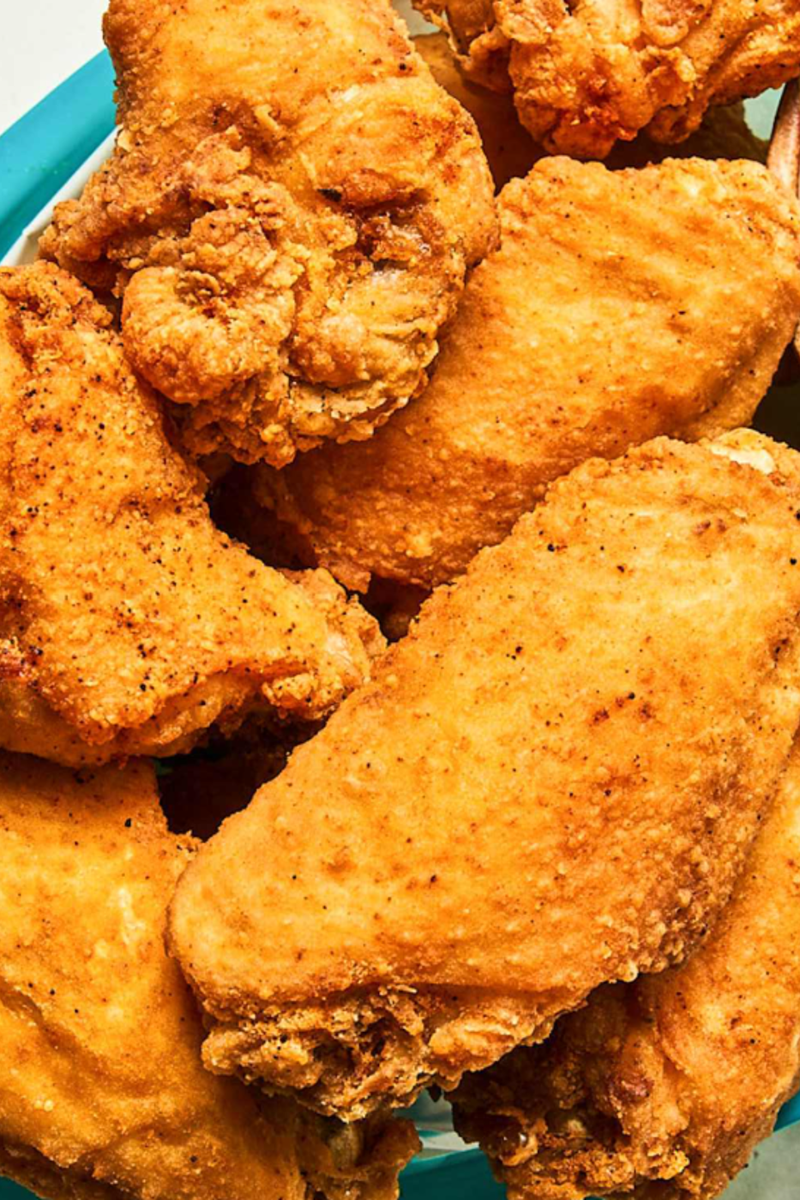 Fried Chicken at Ten Seconds Yunnan Rice Noodles，a Chinese Restaurant in New York