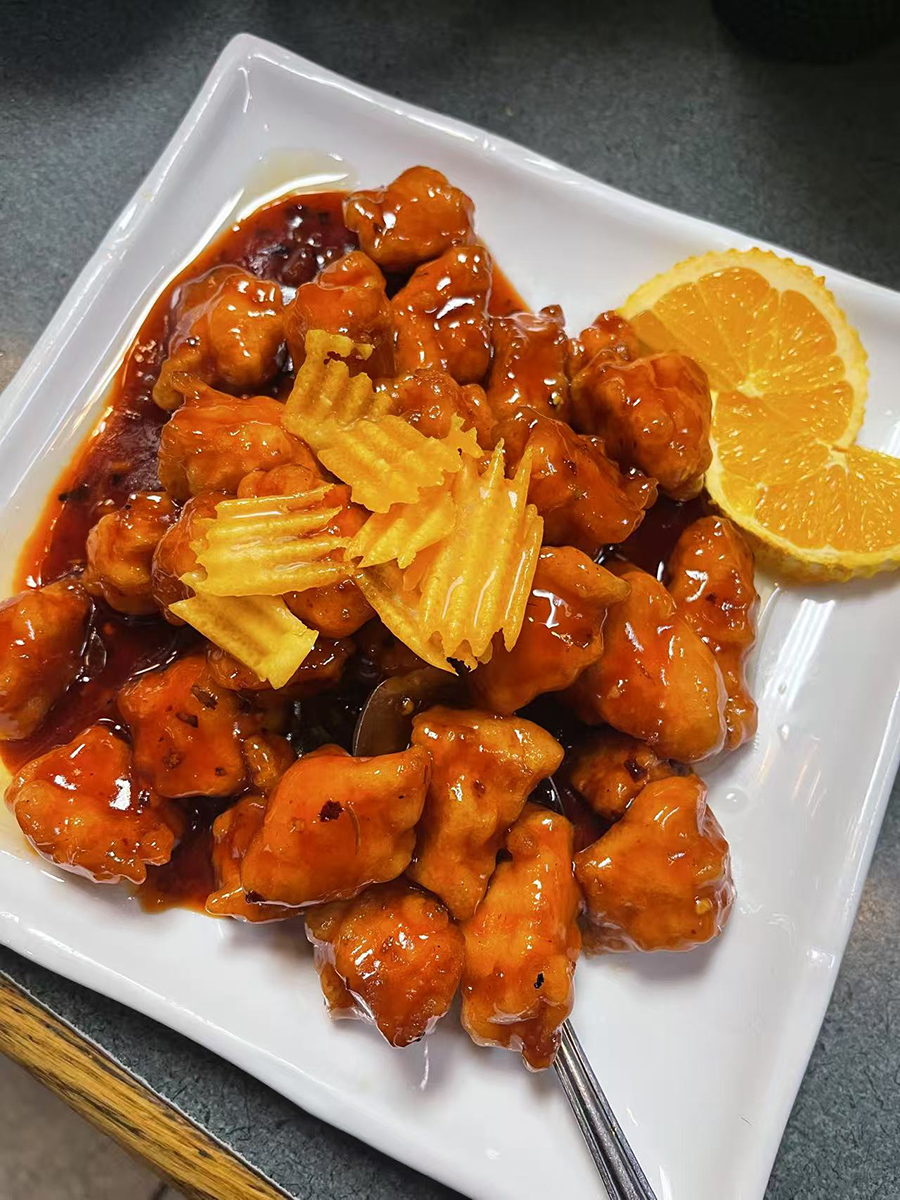 Saki-Asian-Restaurant-Orange-Peel-Chicken-Overland-Park Orange Peel Chicken at Saki,a Asian Restaurant in Overland Park