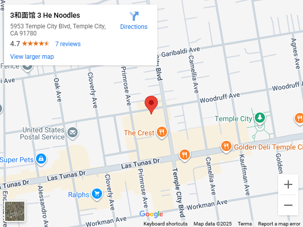 Location, 5953 Temple City Blvd, Temple City, CA 91780