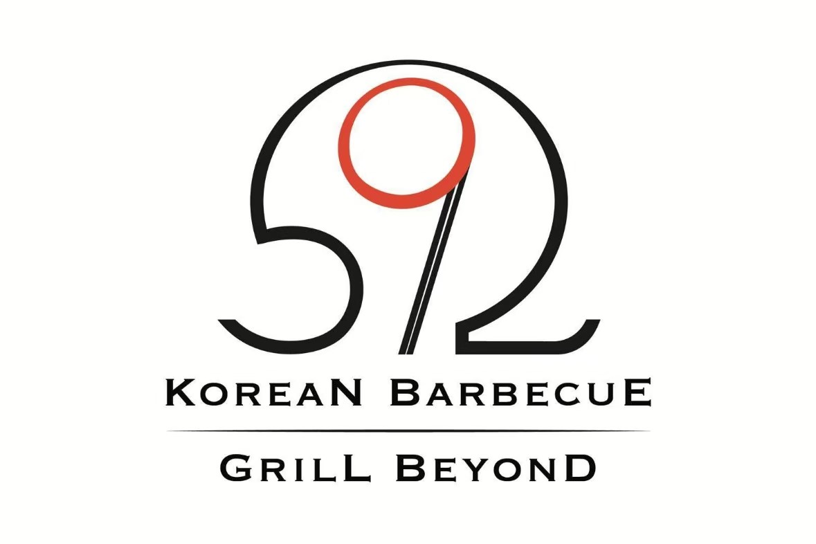 592 Korean Barbecue logo with stylized number graphic and brand slogan at 592 Korean BBQ, an Asian Fusion Restaurant in Appleton