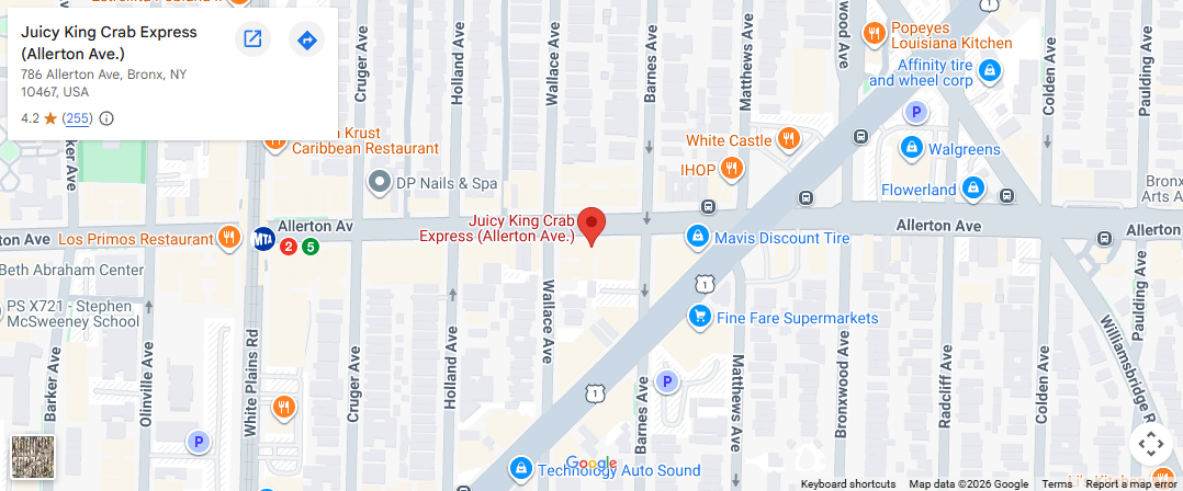 Location, 786 Allerton Ave, Bronx, NY 10467