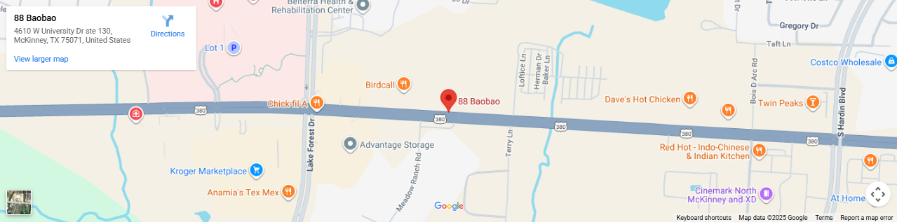 Location, 4610 W University Dr ste 130, McKinney, TX 75071 4610 W University Dr ste 130, McKinney, TX 75071, United States