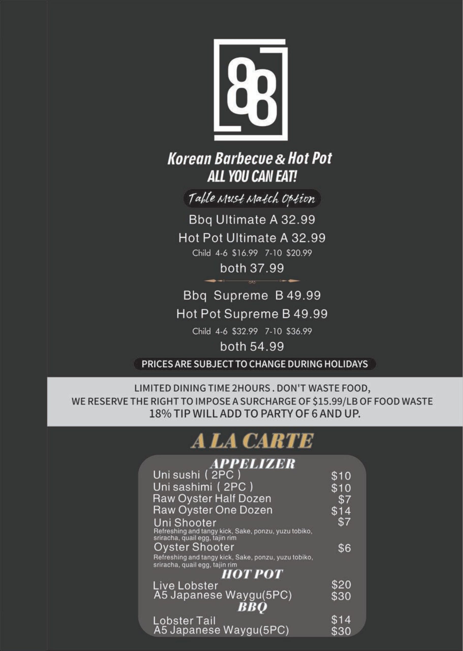 88-Korean-BBQ-&-Hot-Pot-All-You-Can-Eat-Korean-Restaurant-Dinner-Menu-Page- (1)