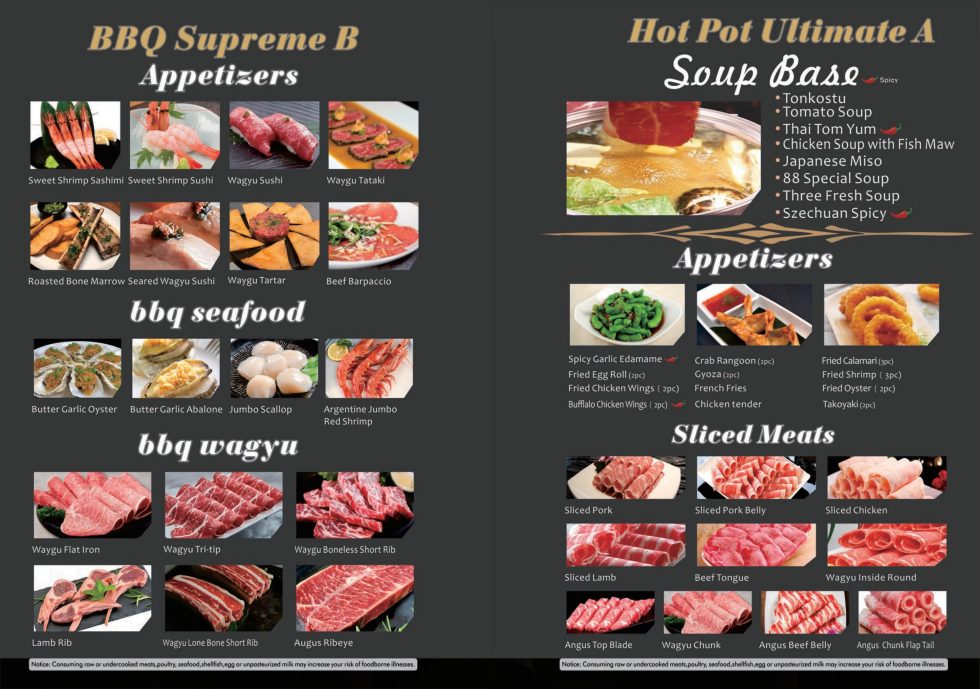88 Korean BBQ and Hot Pot - Asian Fusion Restaurant | Online Order ...