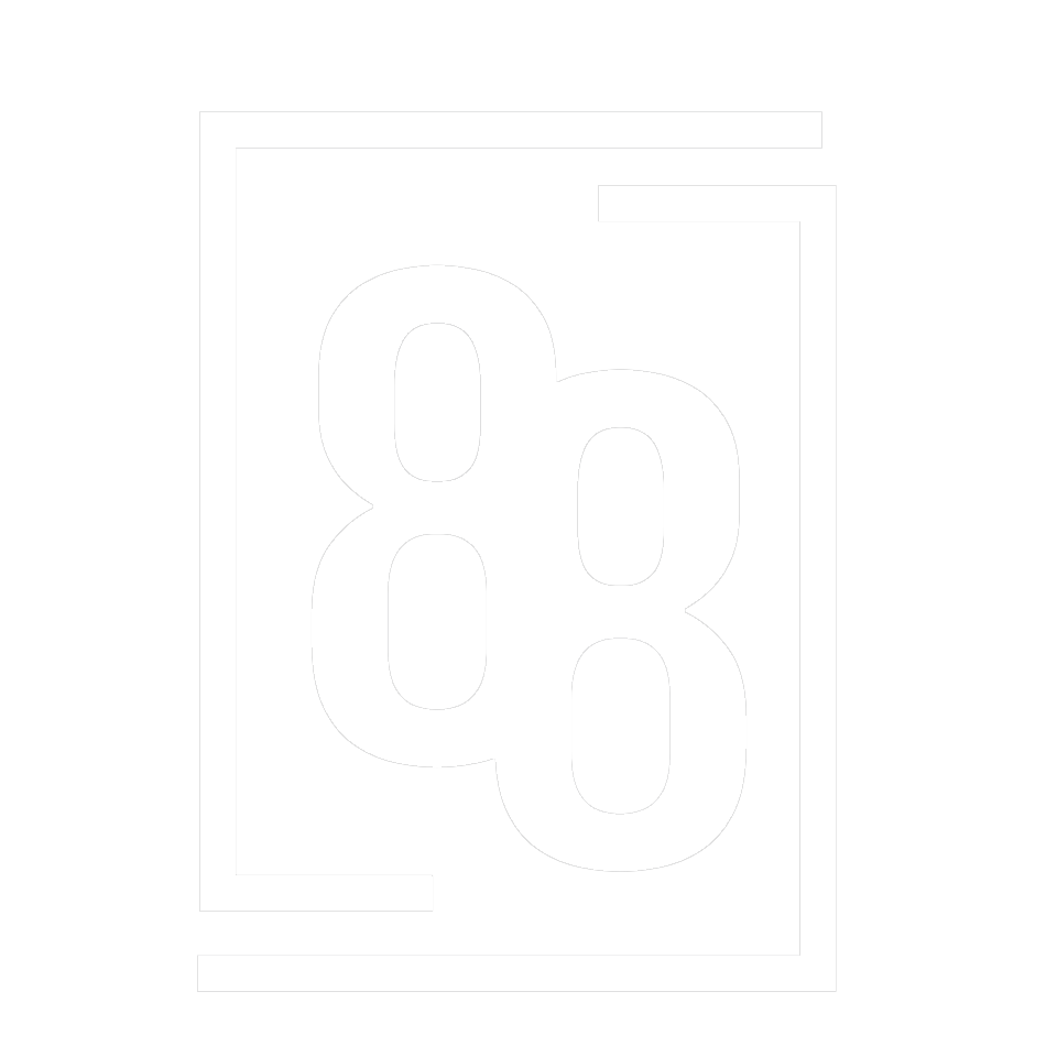 A logo featuring the number 88 at 88 Korean BBQ and Hot Pot，a Asian Fusion Restaurant in Frisco