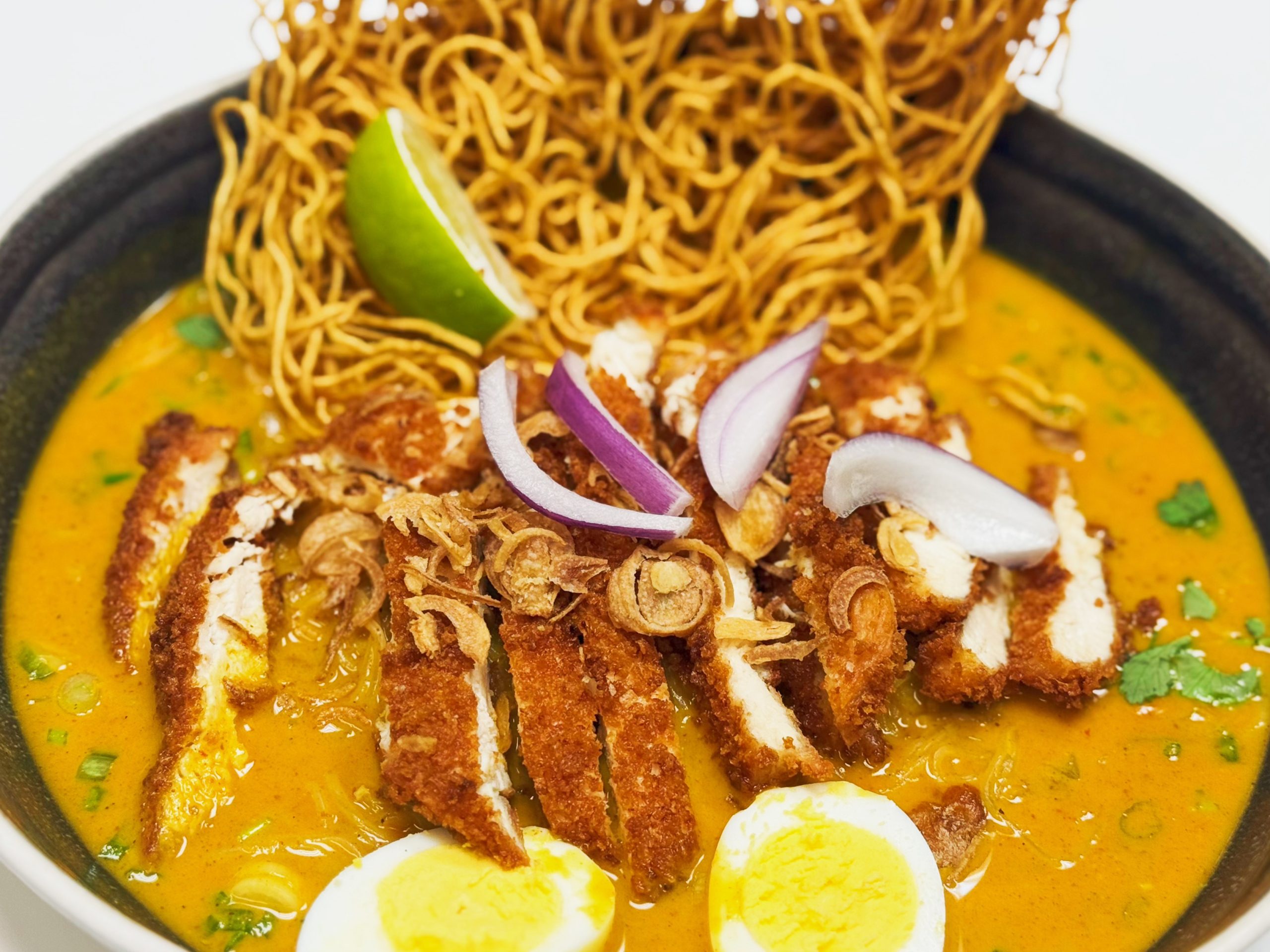 Chiang Mai Noodle at Absolute Thai Cuisine，a Thai Restaurant in Fulshear