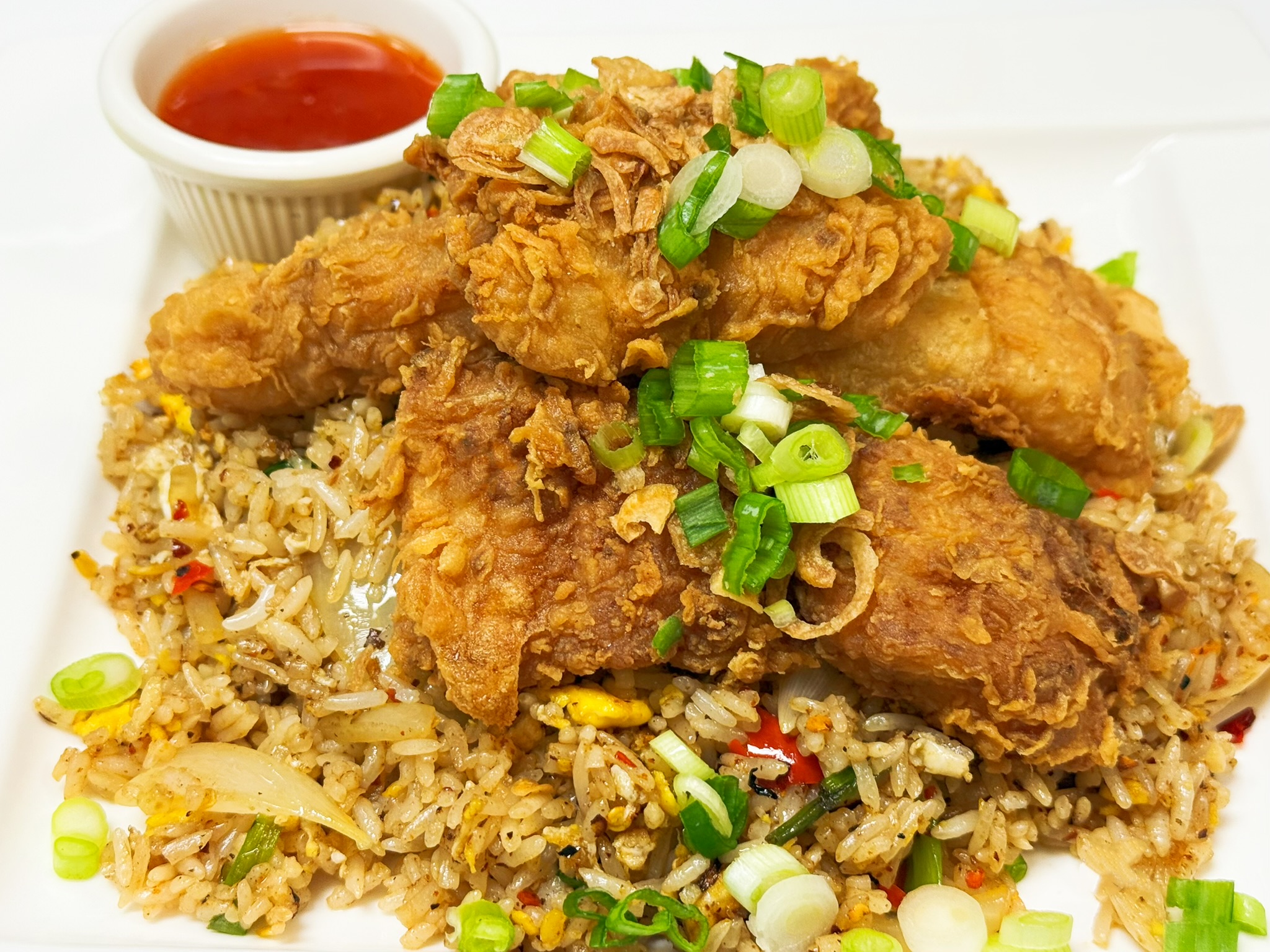Fish Fried Rice at Absolute Thai Cuisine，a Thai Restaurant in Fulshear