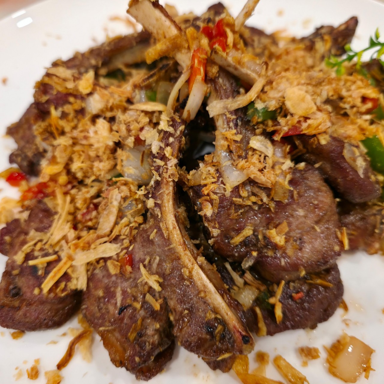 Cumin lamb chops at Ai Asian Cuisine, a Chinese restaurant in Syosset
