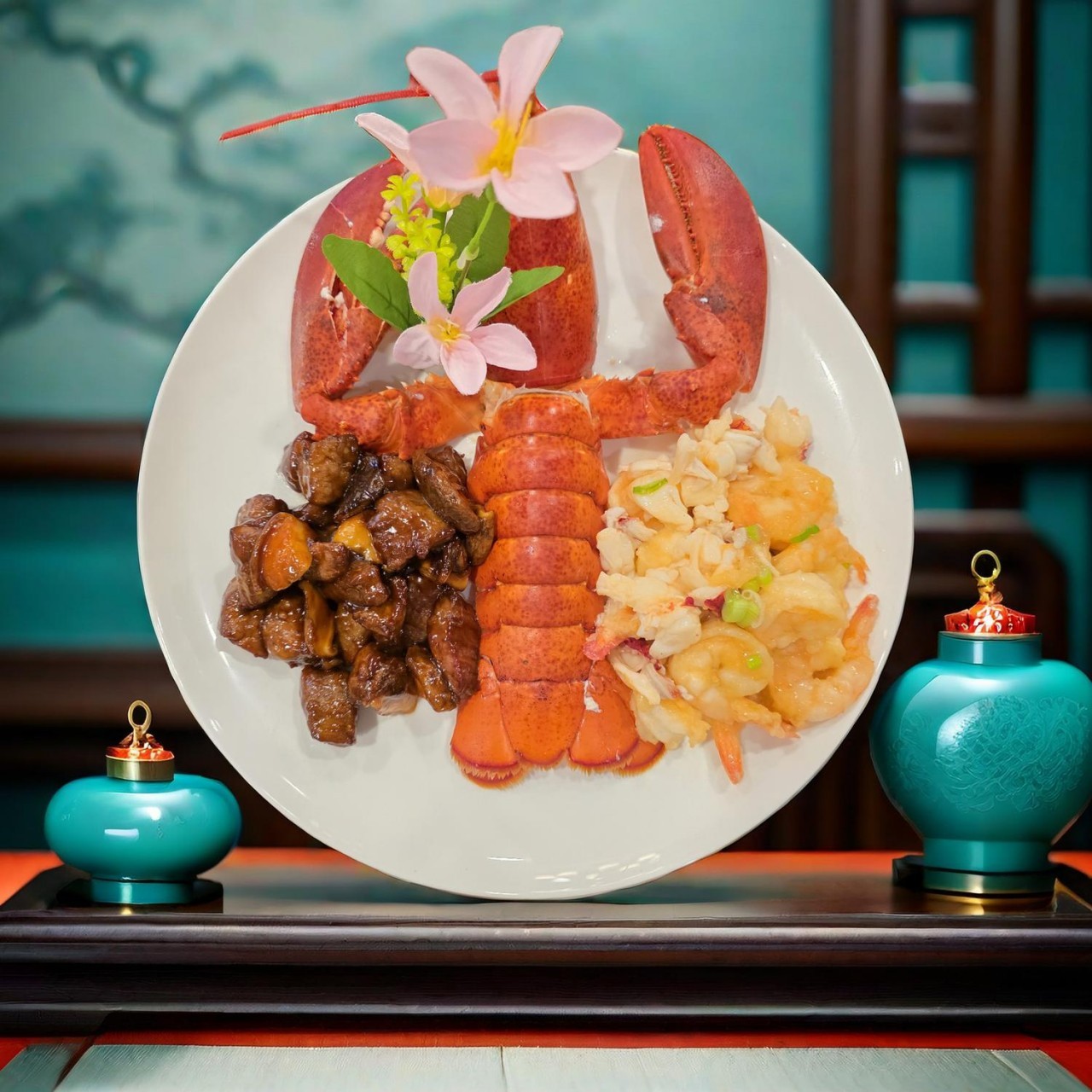 surf turf party at Ai Asian Cuisine, a Chinese restaurant in Syosset