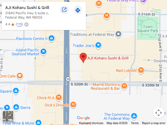 Location, 31840 Pacific Hwy S suite c, Federal Way, WA 98003 Location, 31840 Pacific Hwy S suite c, Federal Way, WA 98003