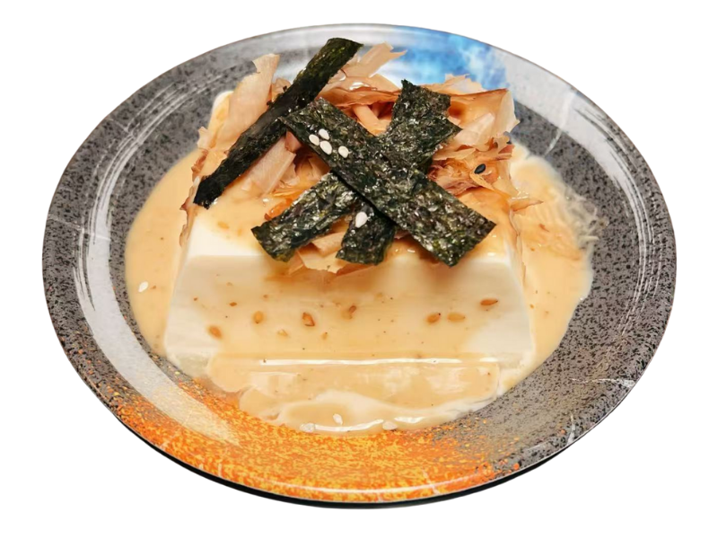 Huma Tofu with seaweed at Aji Ramen, a Ramen Restaurant in Albuquerque