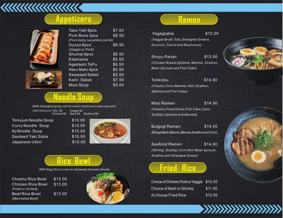 AJ Noodle Order｜Old Saybrook｜CT