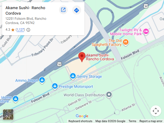 Location, 12251 Folsom Blvd, Rancho Cordova, CA 95742