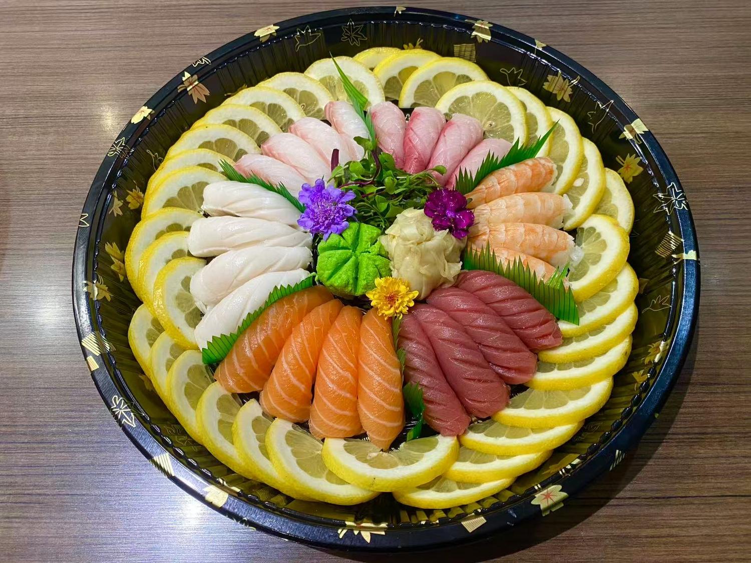 Assorted Nigiri Sushi Platter at Akashi Sushi ALL YOU CAN EAT, Japanese Restaurant in Abilene