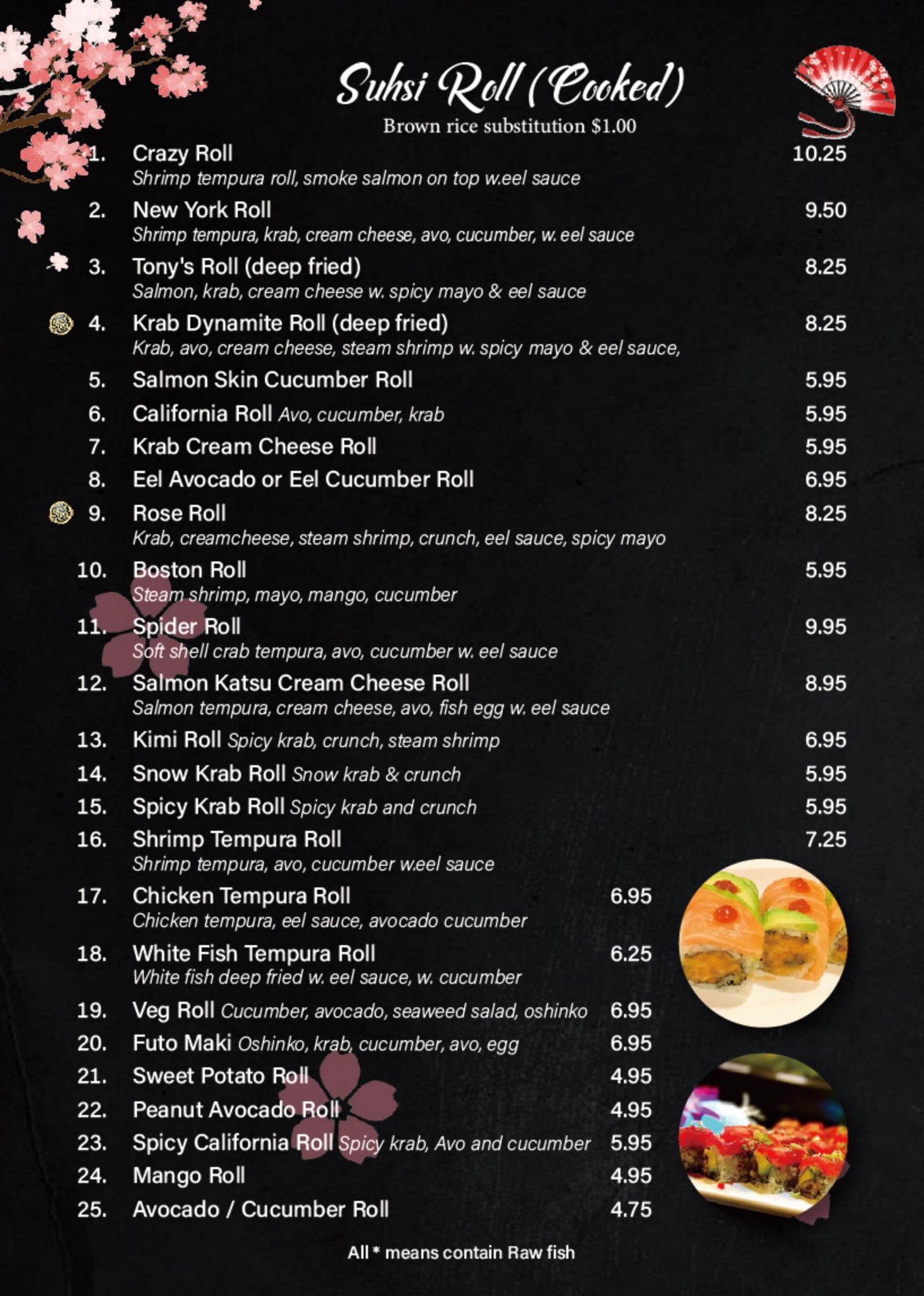 Restaurant menu 5