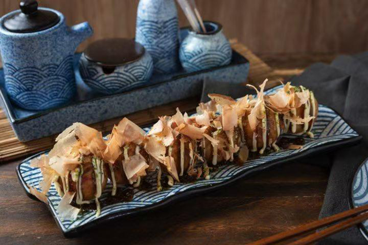 Akura-Ramen & Sushi-Japanese-Restaurant-Takoyaki-New-York Takoyaki at Akura Ramen & Sushi, a Japanese restaurant in New York