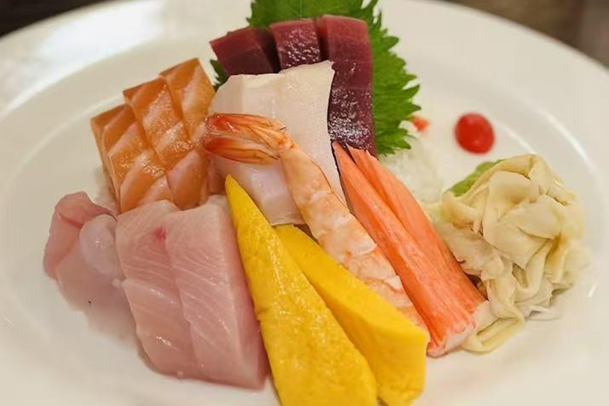 Akura-Ramen & Sushi-Japanese-Restaurant-Chirashi-Don-New-York Chirashi Don at Akura Ramen & Sushi, a Japanese restaurant in New York