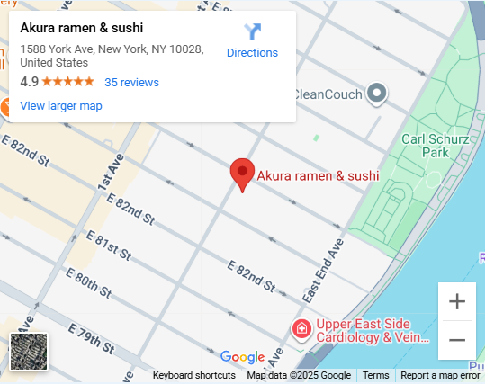 Location, 1588 York Ave, New York, NY 10028, United States Location, 1588 York Ave, New York, NY 10028, United States
