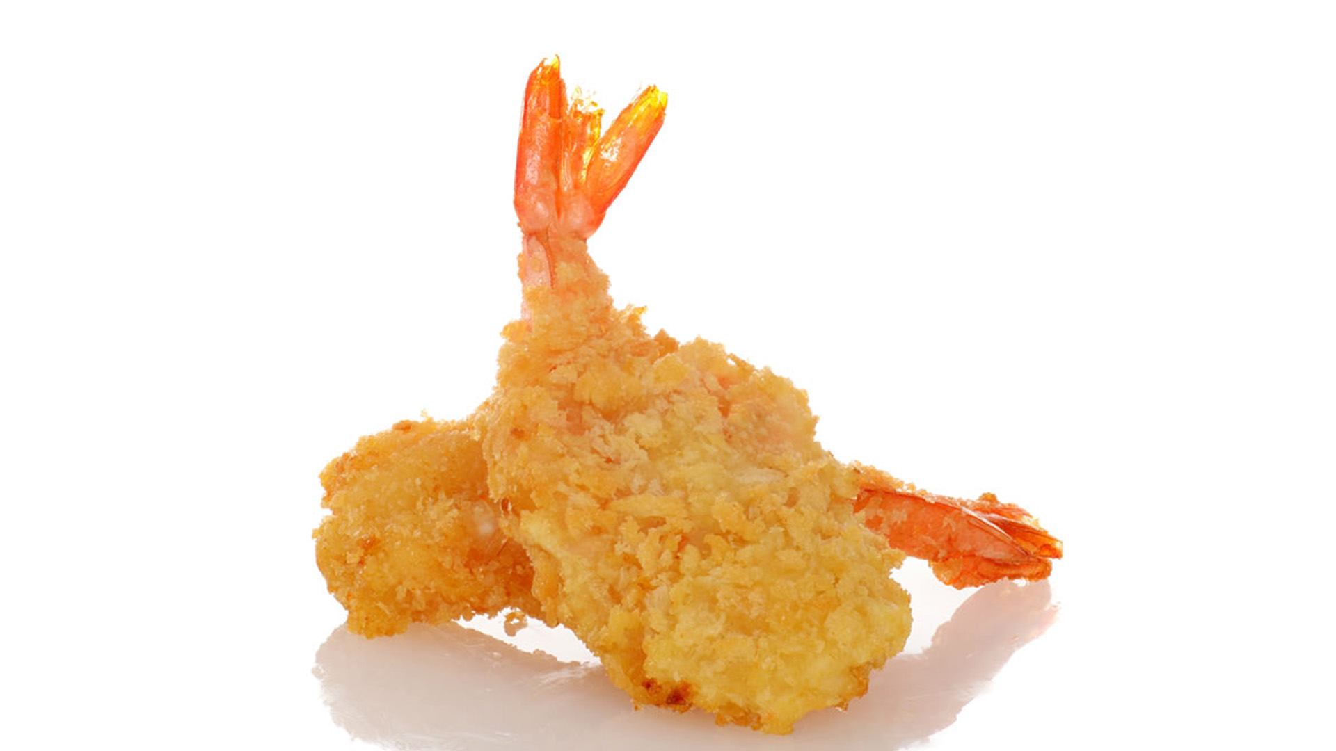 Pieces of crispy fried shrimp at American Chicken Factory, a American Fast Food Restaurant in Lithonia