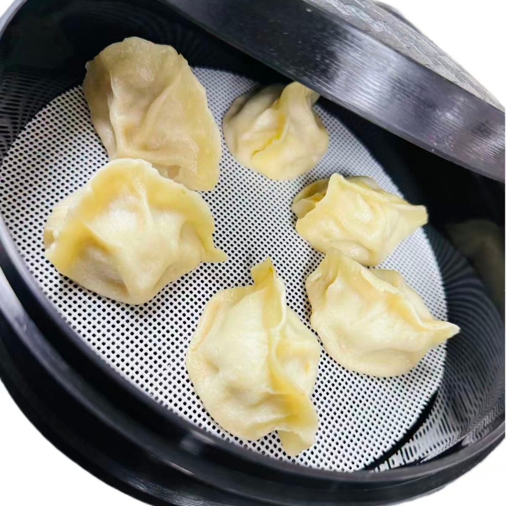 A-One-Dumplings-&-Noodle-Bar-Chinese-Restaurant-Steamed-Dumplings-Houston Soft steamed dumplings at A One Dumplings & Noodle Bar, a Chinese Restaurant in Houston