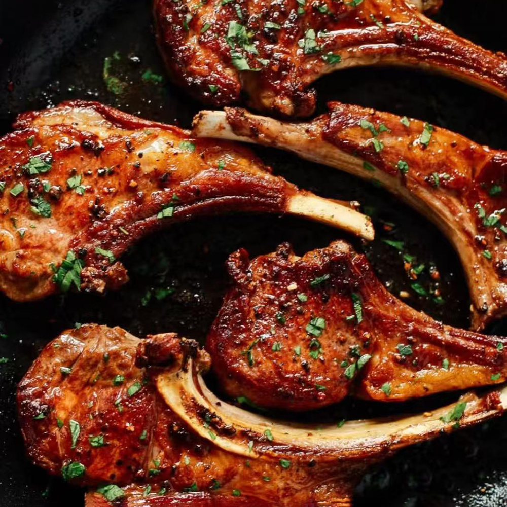 Arowana-Asian-restaurant-Tomahawk-Lamb-Chops-Raeford Tomahawk Lamb Chops at Arowana, a Asian restaurant in Raeford