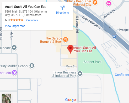 Location, 5501 Main St STE 104, Oklahoma City, OK 73115, United States