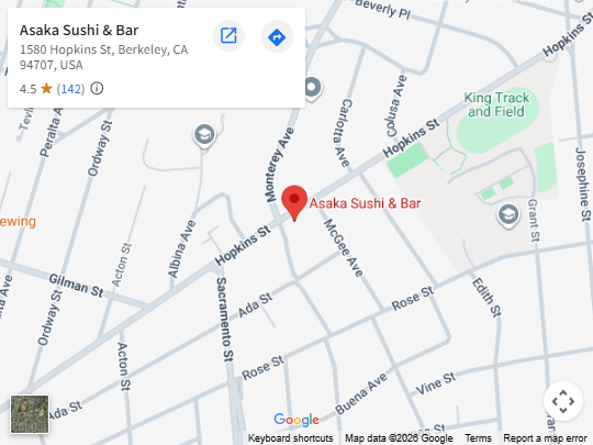 Location, 1580 Hopkins St, Berkeley, CA 94707, United States