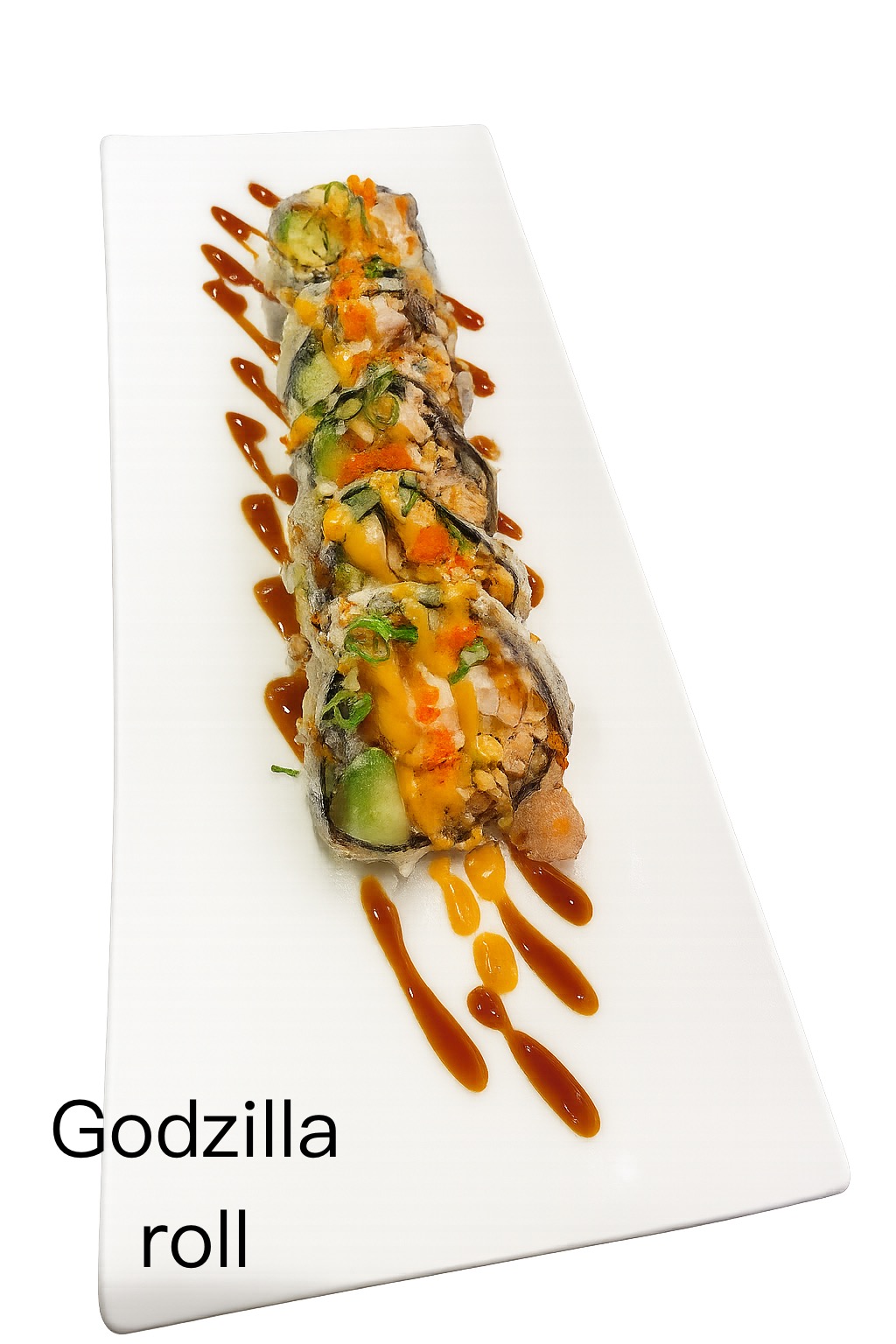 Godzilla roll at Peking Chinese Sushi Restaurant Chinese Restaurant in Ashland