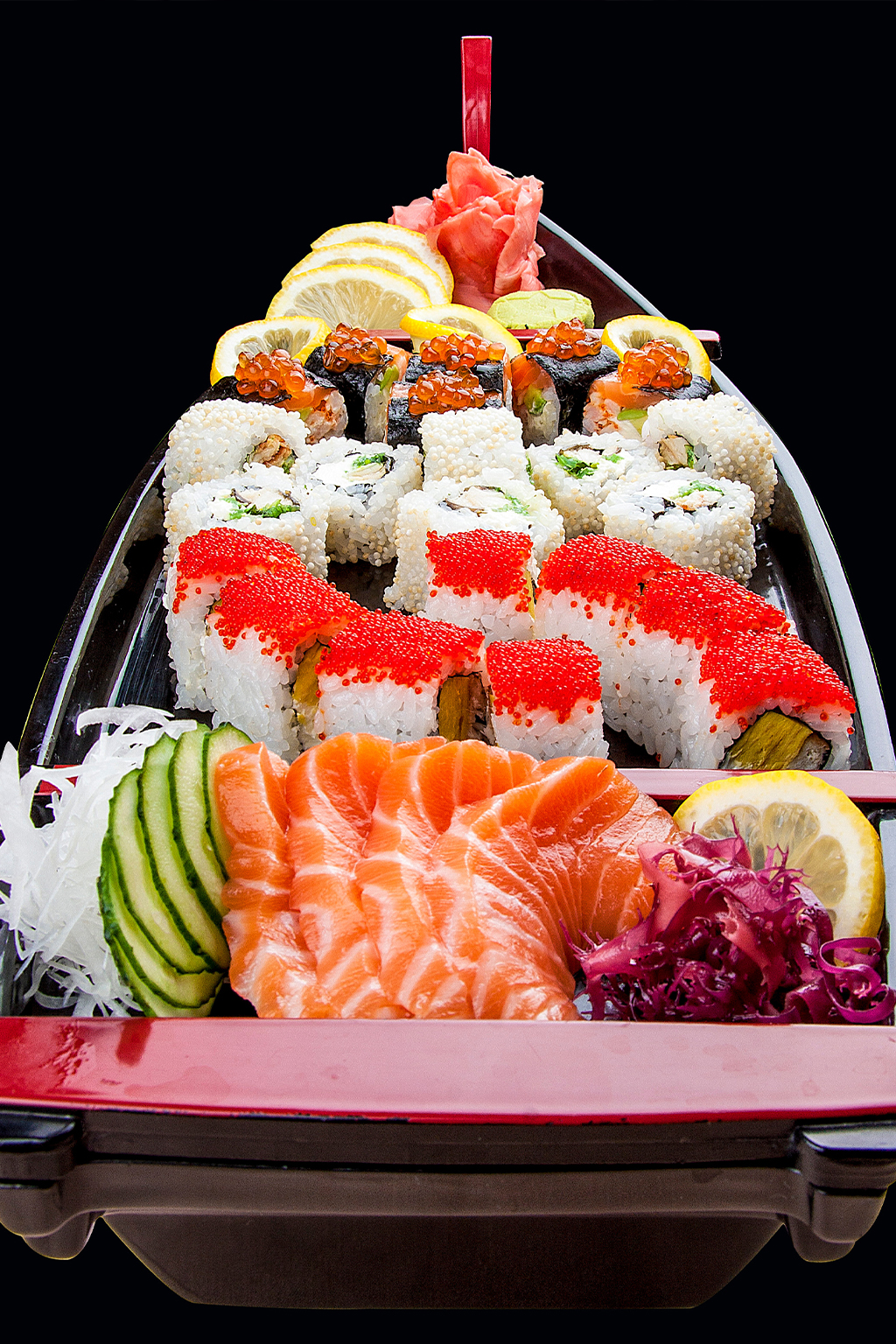 Sushi boat at Peking Chinese Sushi Restaurant Chinese Restaurant in Ashland