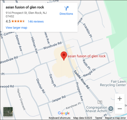 Location, 914 Prospect St, Glen Rock, NJ 07452