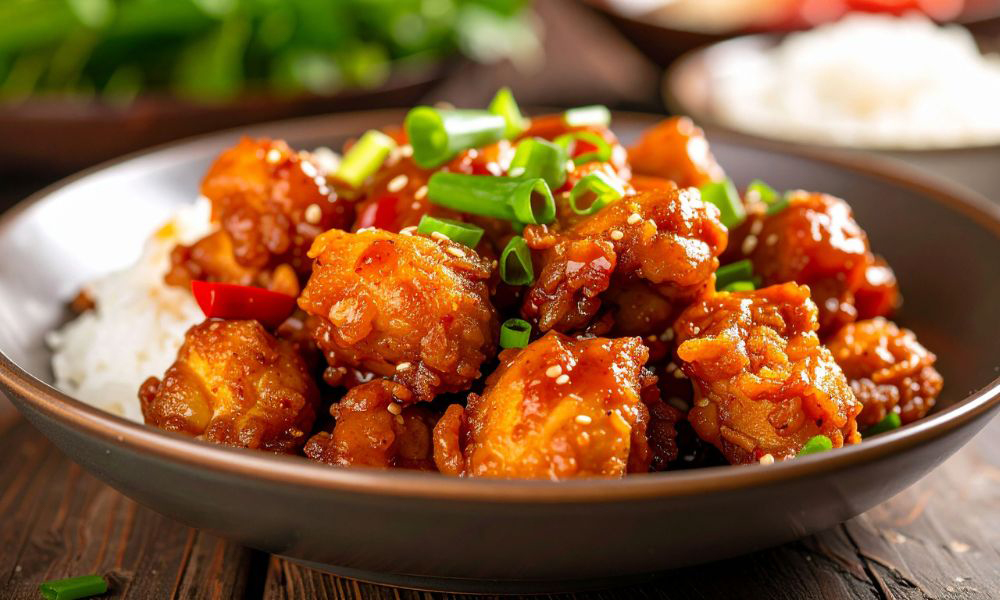 General Tso’s Chicken at Asian Lucky Noodle, Asian Restaurant in Lansdale