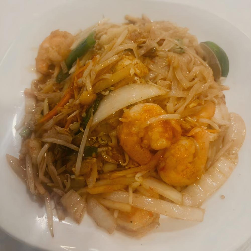 Asian-Palace-Chinese-Restaurant-Shrimp-Pad-Thai-Wexford Shrimp Pad Thai at Asian Palace Chinese Restaurant in Wexford