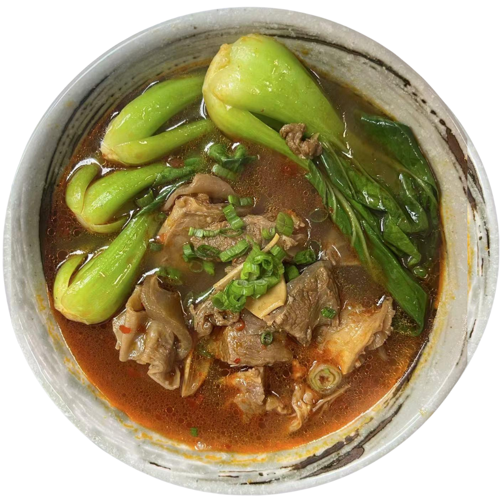 Asian-Taste-Asian-Restaurant-Beef-Soup-Amherst Rich beef soup with tender beef and bok choy, hearty comfort food at Asian Taste, a Asian Restaurant in Amherst