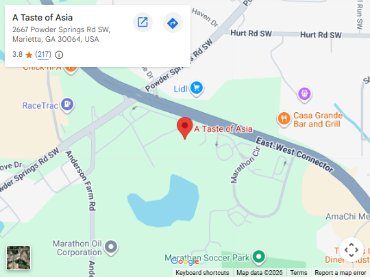 Location, 2667 Powder Springs Rd SW, Marietta, GA 30064, United States