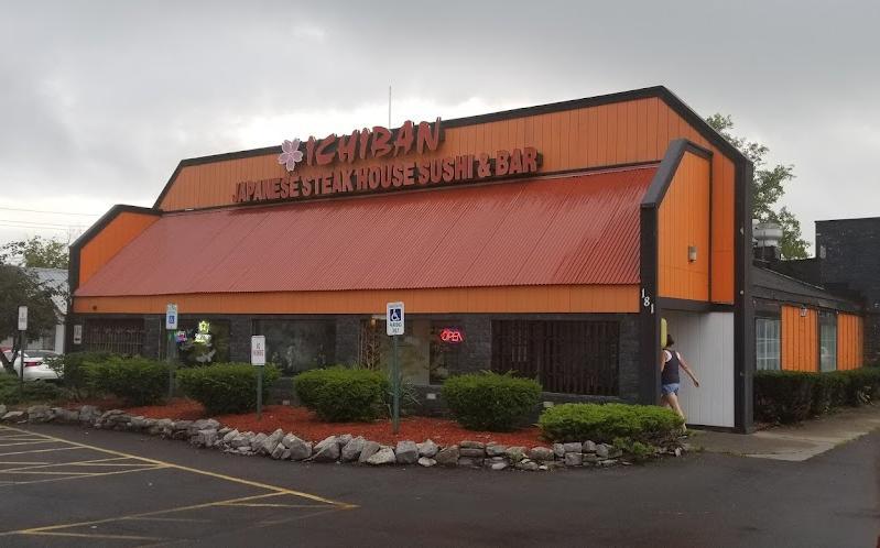 Exterior view of Ichiban Japanese Steakhouse Sushi & Bar at Ichiban Sushi & Hibachi, a Japanese Restaurant in Auburn.
