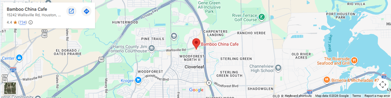 Location 15242 Wallisville Rd, Houston, TX 77049, United States