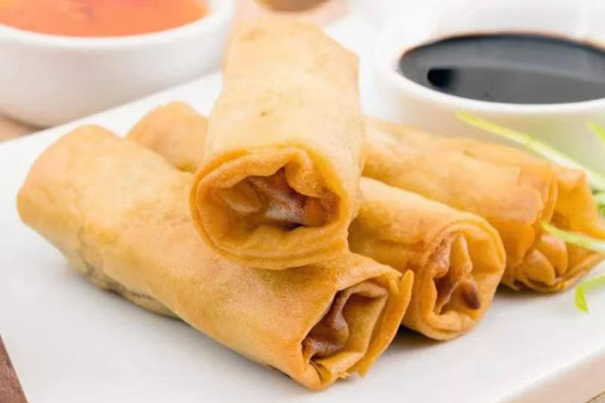 Shanghai Roll at Bamboo Court，a Chinese Restaurant in Vero Beach