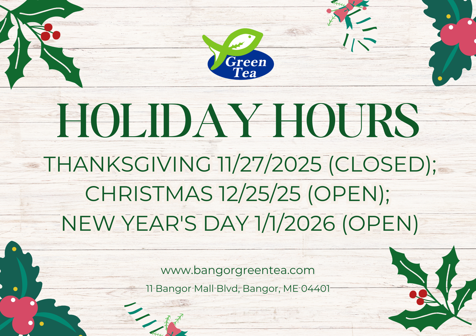 Holiday Hour