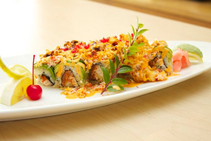 Crunchy Sushi Roll at Banya, Japanese Restaurant in Beaverton