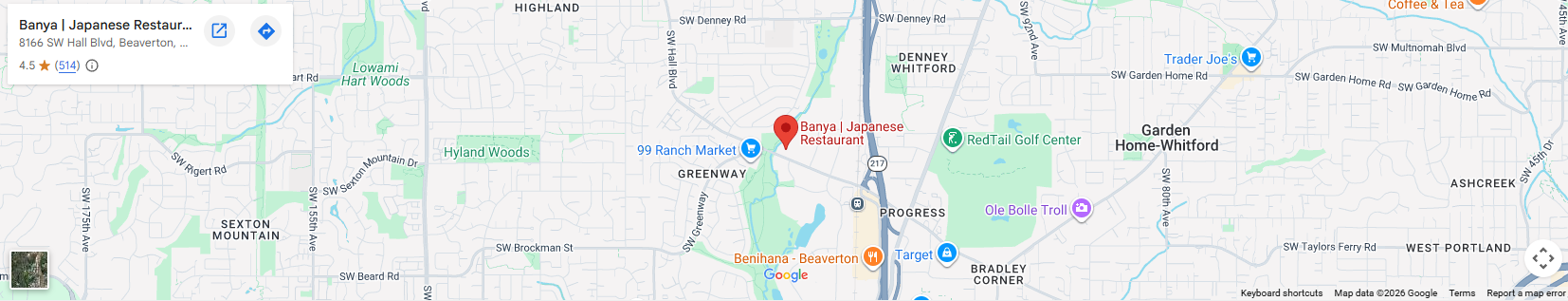 Location 8166 SW Hall Blvd, Beaverton, OR 97008 Location 8166 SW Hall Blvd, Beaverton, OR 97008