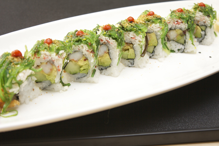 Seaweed Salad Roll at Banya, Japanese Restaurant in Beaverton