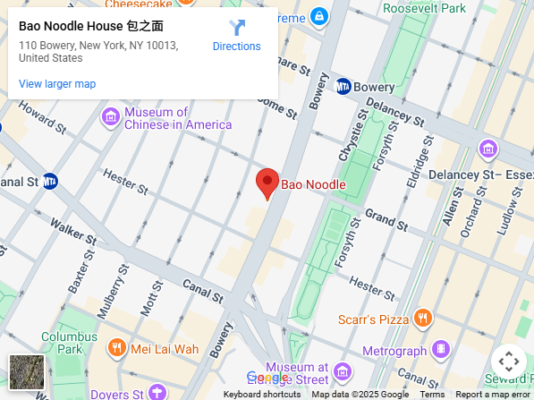 Location, 110 Bowery, New York, NY 10013, United States