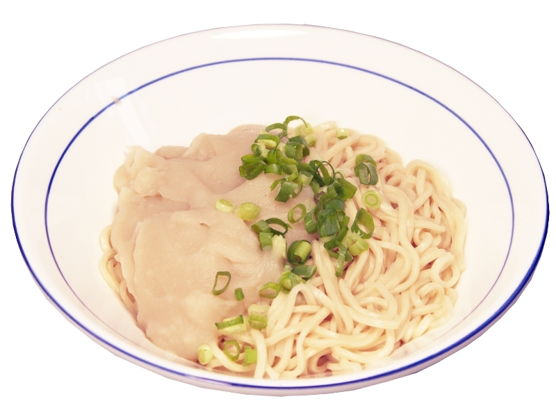 Mashed Potato Noodle(Vegetarian) at Bas Noodle, a Chinese noodle restaurant in Calgary