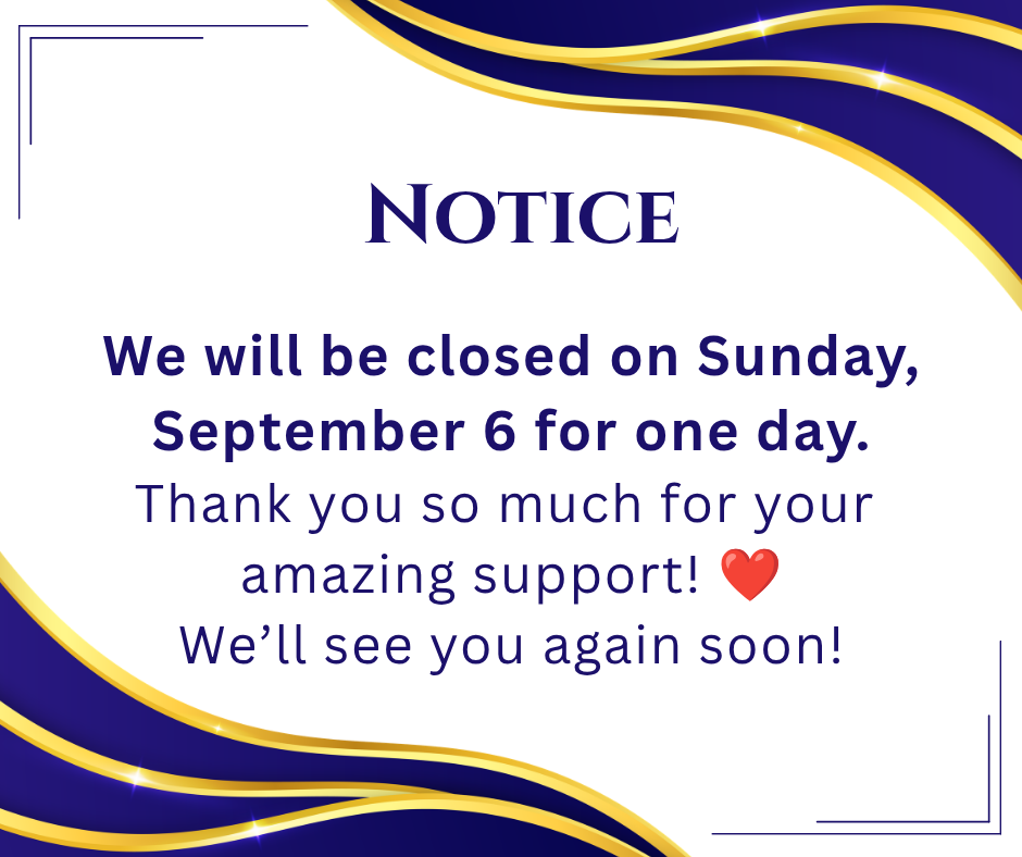 Notice of Special Operating Hours