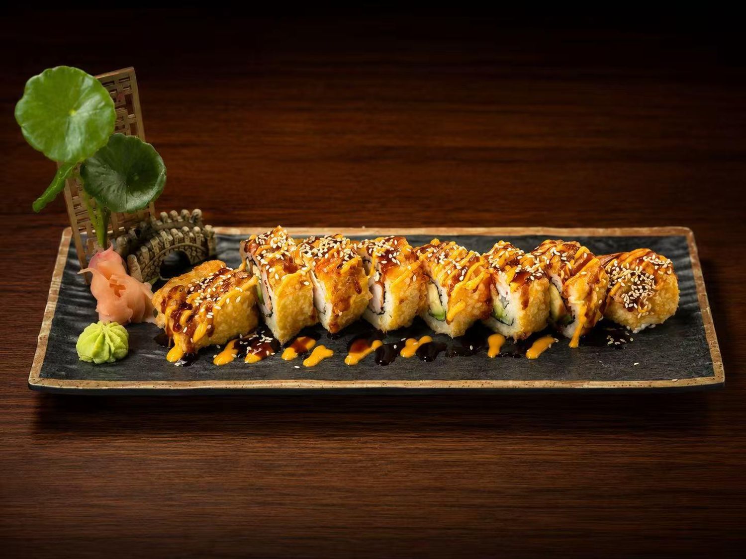 Fried Special Roll at Bento Teppanyaki, Asian Restaurant in Austin