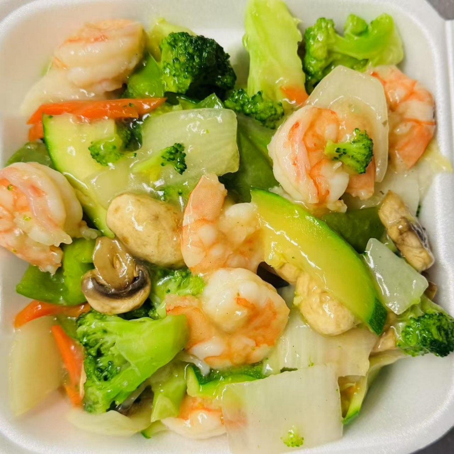 Shrimp mixed vegetable at Good Taste - Chinese Food & Wings, a Chinese restaurant in Columbia