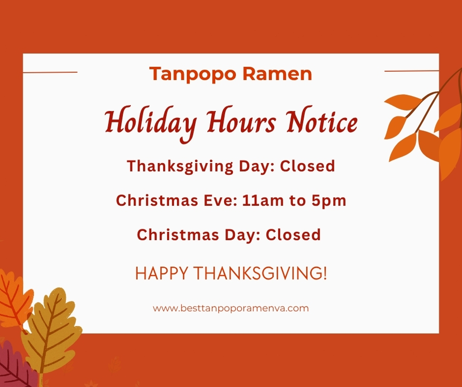 Popup for Tanpopo Ramen with 