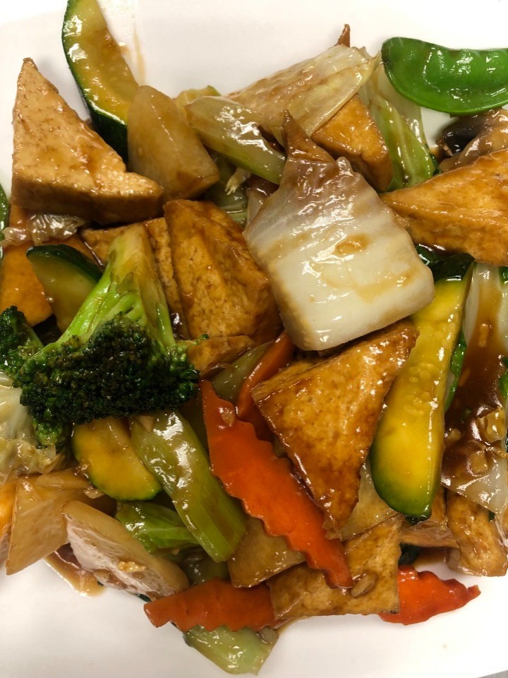 Tofu w.Mixed Vegetables at Best Taste Restaurant, a Chinese Restaurant in Campbell